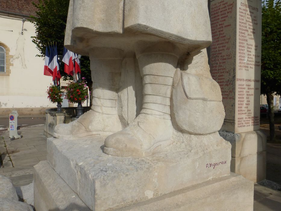 détail des chausses du poilu