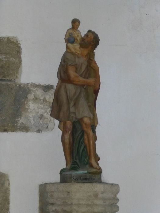 Statue : Saint Christophe, vue générale