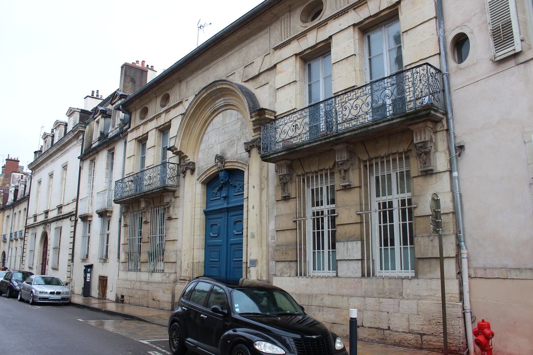 Hôtel Berbisey : Façade sur rue, vue générale