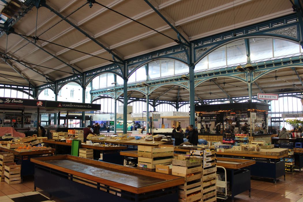 Halles du marché : Vue générale