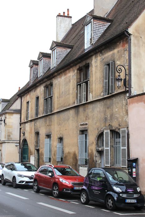 Hôtel de Noident : Façade sur rue, vue générale