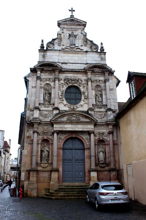 Chapelle des Carmélites (ancienne) : Façade occidentale, vue générale