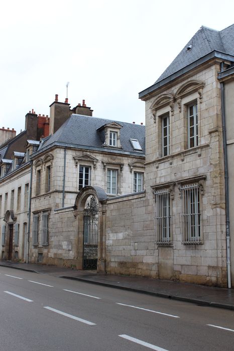 Hôtel des Barres (ancien) : Façade sur rue, vue générale