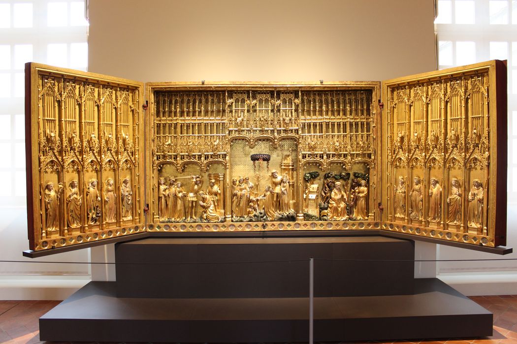 retable : Vie de saints et de martyrs - © Ministère de la Culture (France), Médiathèque du patrimoine et de la photographie, diffusion RMN-GP