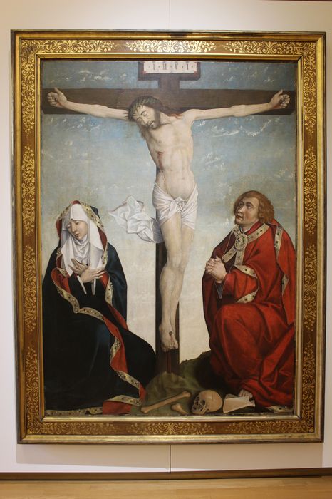 tableau : le Christ expirant entre la Vierge et saint Jean - © Ministère de la Culture (France), Médiathèque du patrimoine et de la photographie, diffusion RMN-GP