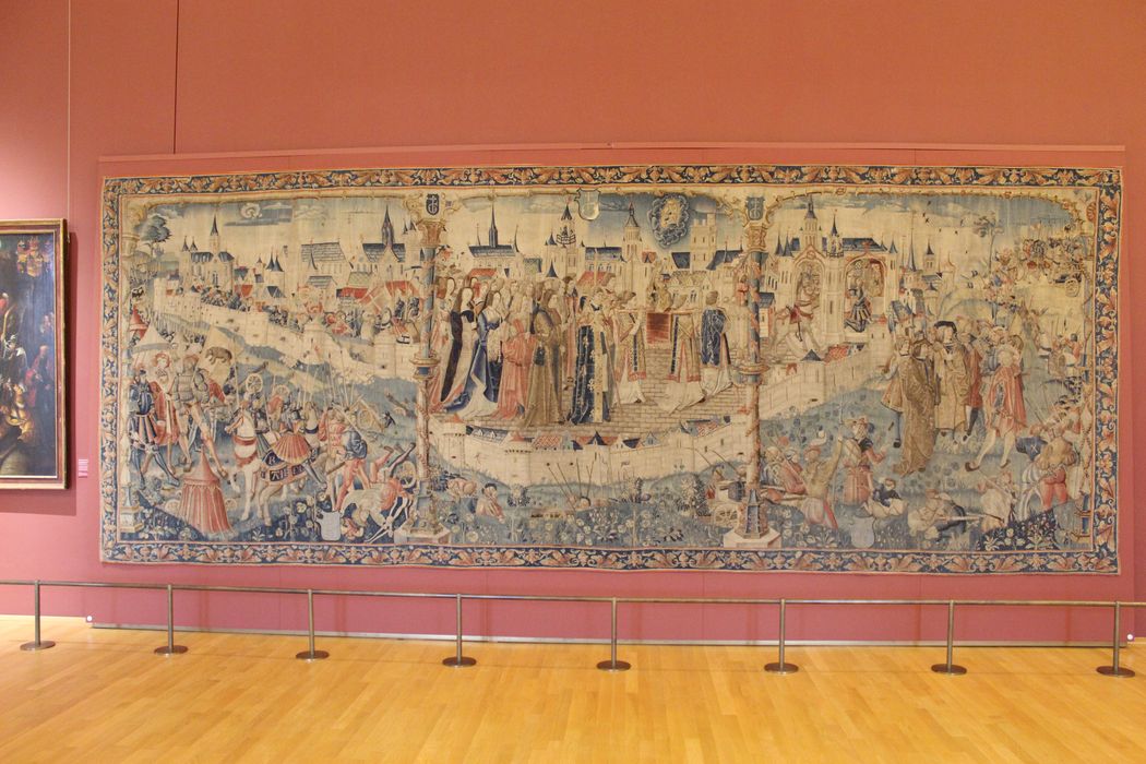 pièce murale : le Siège de Dijon par les Suisses en 1513 - © Ministère de la Culture (France), Médiathèque du patrimoine et de la photographie, diffusion RMN-GP