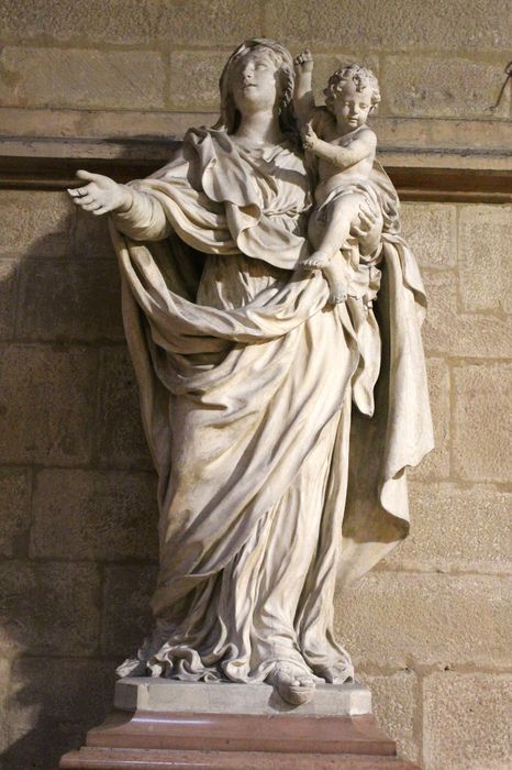 statue : Vierge à l'Enfant - © Ministère de la Culture (France), Médiathèque du patrimoine et de la photographie, diffusion RMN-GP