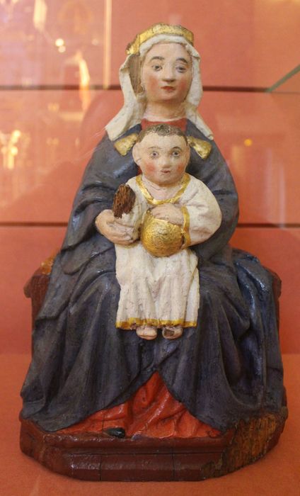 statue : Vierge à l'Enfant assise n°1 - © Ministère de la Culture (France), Médiathèque du patrimoine et de la photographie, diffusion RMN-GP