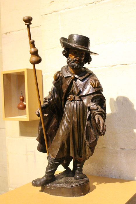 statue : Saint Jacques le Majeur - © Ministère de la Culture (France), Médiathèque du patrimoine et de la photographie, diffusion RMN-GP