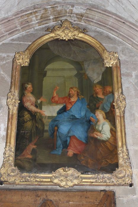 Tableau : Jésus chez Marthe et Marie