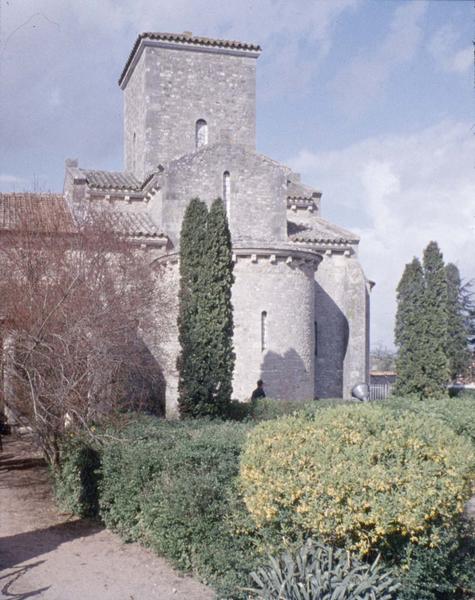 Façade sud, détail de l'abside