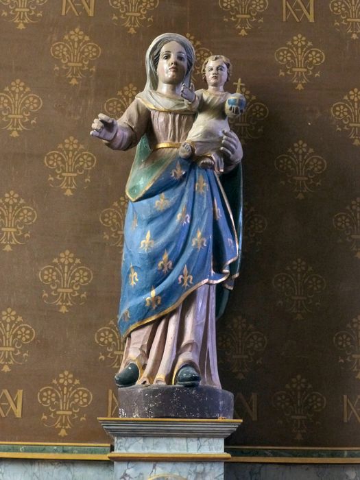 Statue : Vierge à l'Enfant