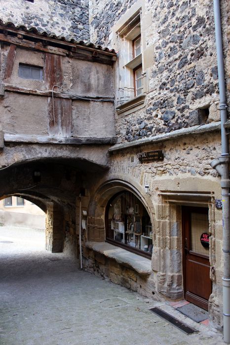 Porte des Boucheries : Façade sud, vue partielle