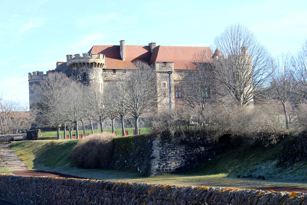 Ancien château fort : Ensemble sud-ouest, vue générale