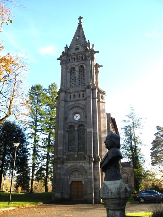 Chapelle d'Albart : Clocher, élévation nord, vue générale