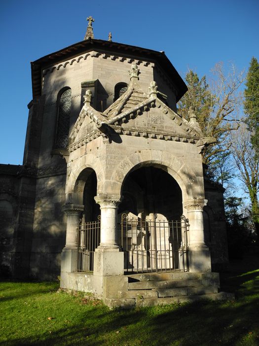 Chapelle d'Albart : Mausaulé, vue générale