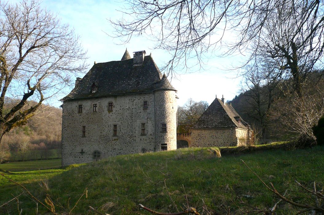 Château de Vals : Ensemble nord, vue générale