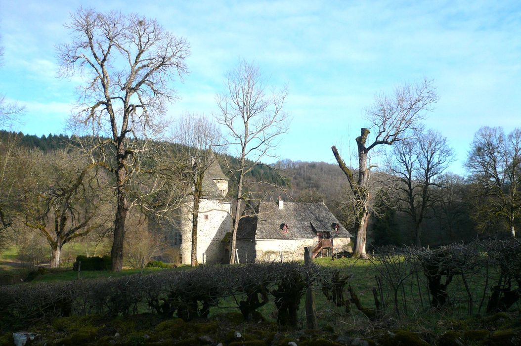 Château de Vals : Ensemble ouest, vue générale