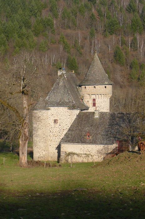 Château de Vals : Ensemble ouest, vue générale