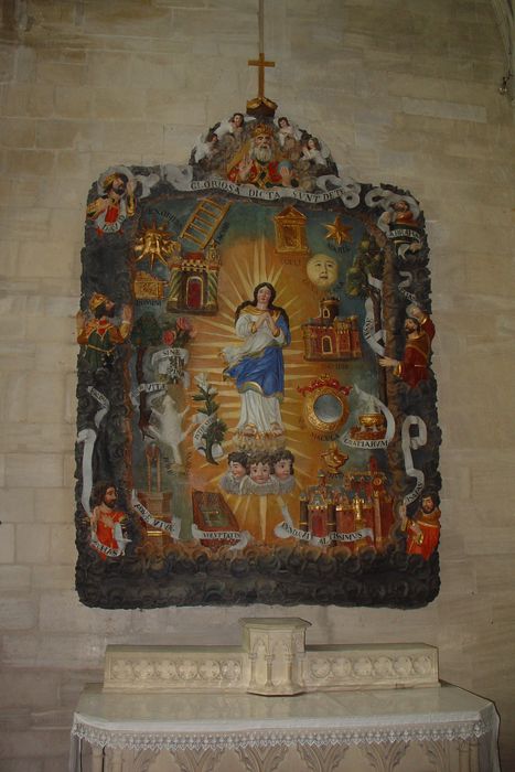 bas-relief : litanies de la Vierge