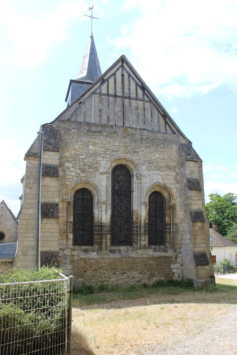 Eglise Sainte-Marie-Madeleine : Chevet, vue générale