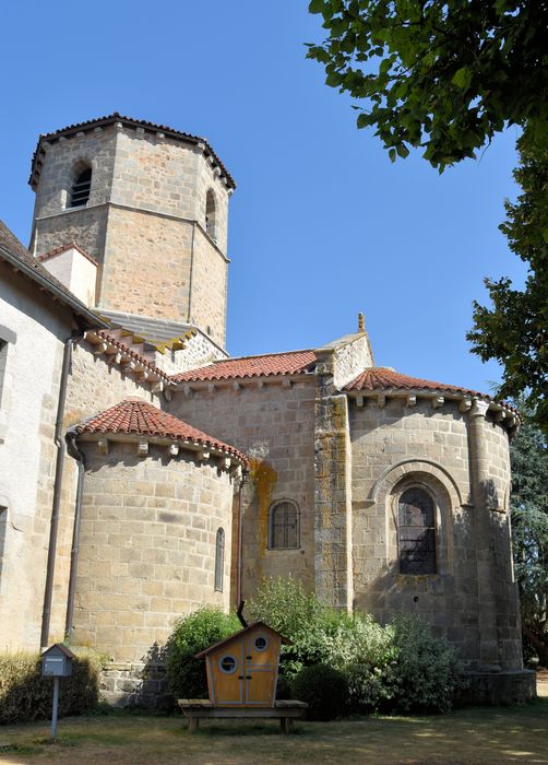 Eglise Saint-Hilaire : Chevet, vue générale