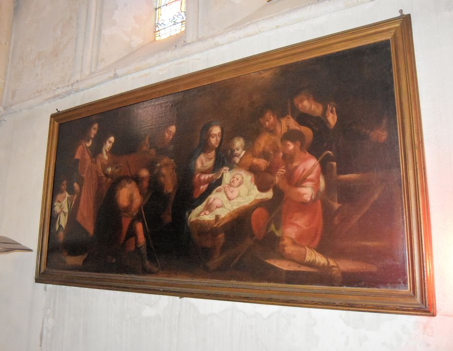 tableau : Adoration des bergers (l') - © Ministère de la Culture (France), Médiathèque du patrimoine et de la photographie, diffusion RMN-GP