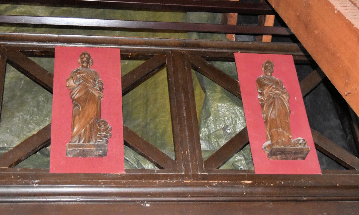 bas-reliefs : Saint Marc et saint Matthieu - © Ministère de la Culture (France), Médiathèque du patrimoine et de la photographie, diffusion RMN-GP