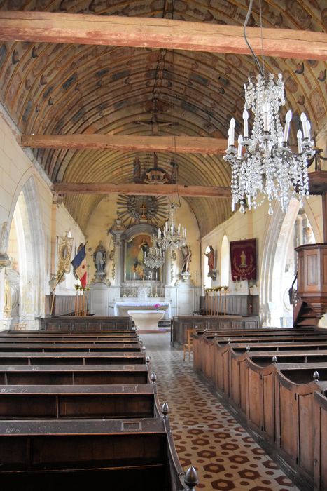 Eglise Saint-Denis : Nef, vue générale