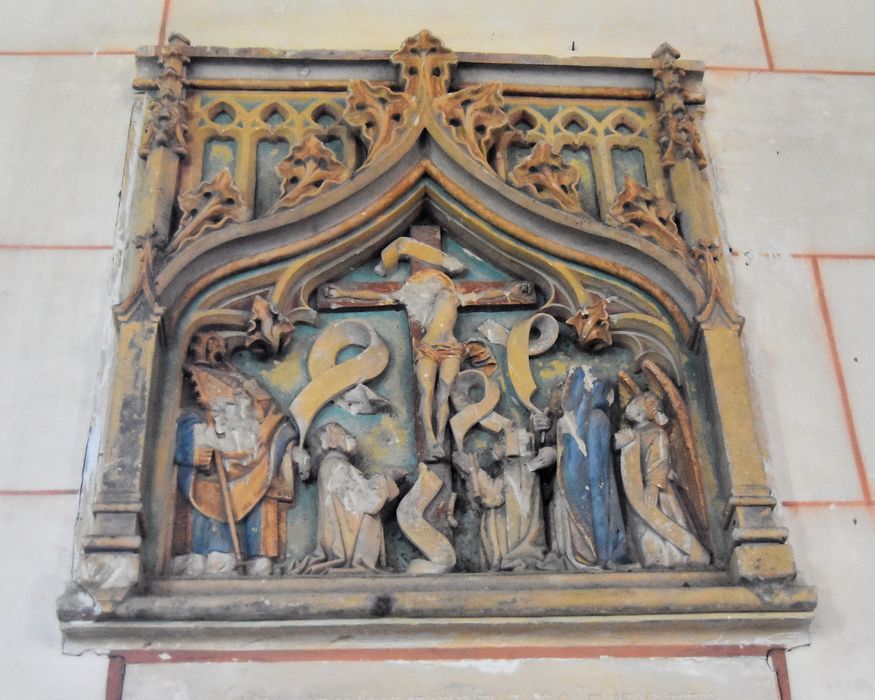 bas-relief : Crucifixion (la)