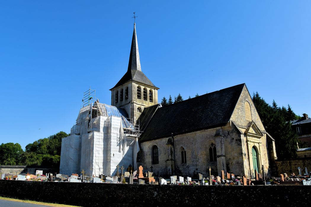 Eglise Saint-Hymer : Ensemble nord-ouest, vue générale