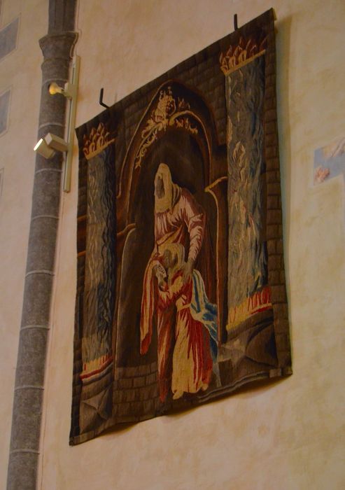 pièce murale : Sainte Anne enseignant à la Vierge - © Ministère de la Culture (France), Médiathèque du patrimoine et de la photographie, diffusion RMN-GP