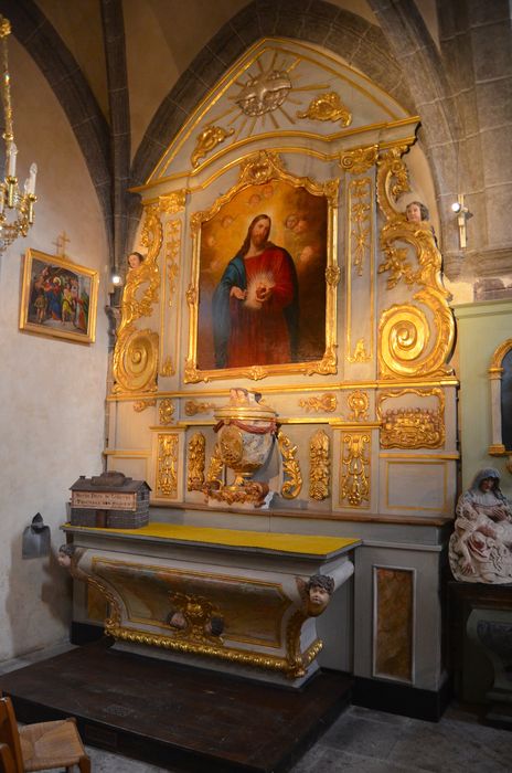 autel, retable du Sacré-Coeur