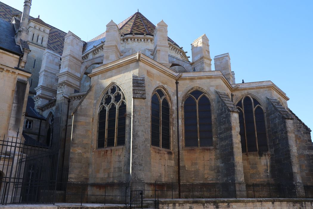 Cathédrale Saint-Mammes : Chevet, vue générale