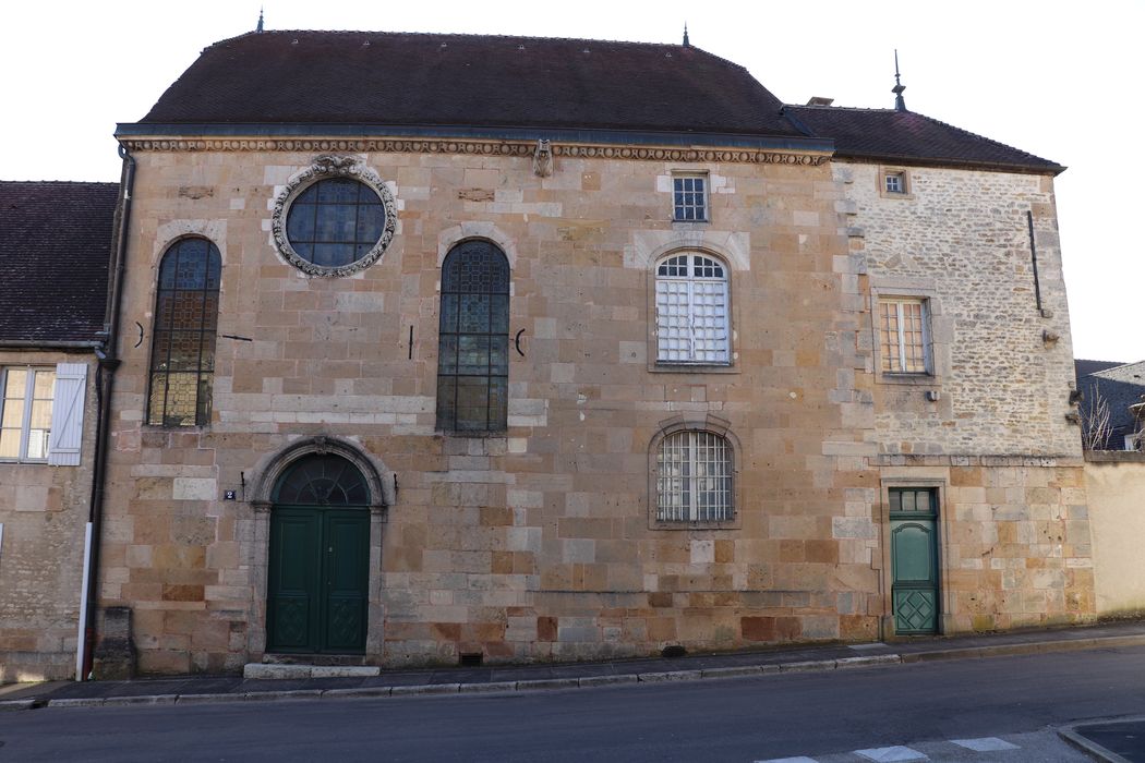 Couvent des Annonciades (ancien) : Chapelle, façade ouest, vue générale