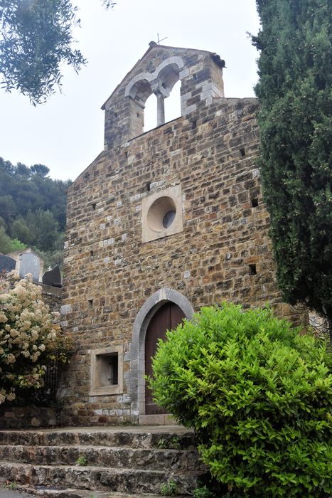 Chapelle Saint-Sébastien : Façade occidentale, vue générale