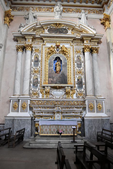 autel retable de la Vierge-du-Carmel - © Ministère de la Culture (France), Médiathèque du patrimoine et de la photographie, diffusion RMN-GP