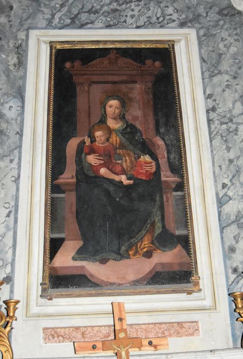 Tableau, cadre : Vierge à l'Enfant