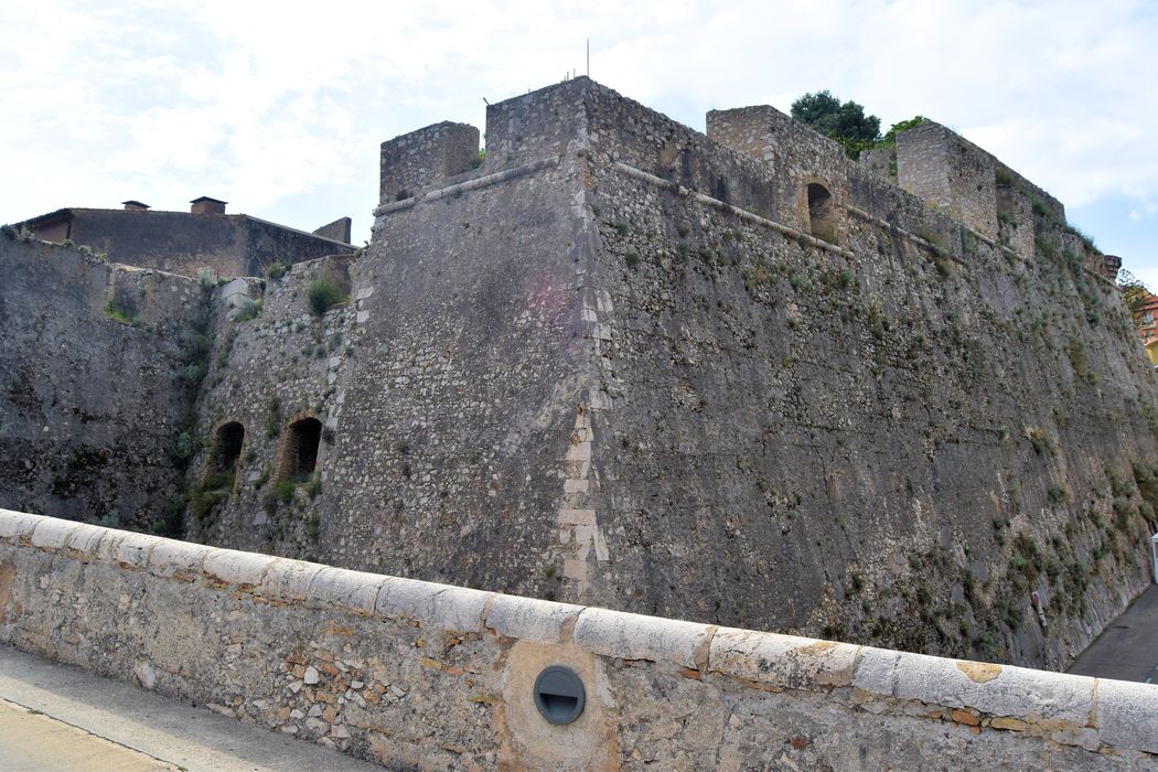 Citadelle (ancienne) : Bastion n°1. Angle d'épaule droit et flanc droit