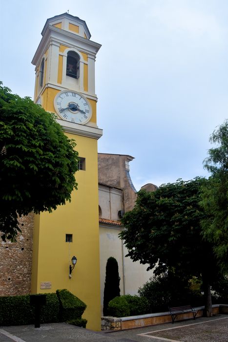 Eglise Saint-Michel : Clocher, élévation sud-ouest, vue générale