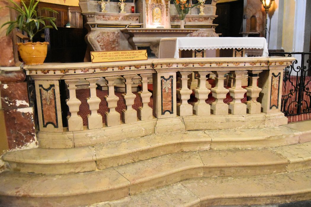 clôture liturgique (grille de communion), vue partielle - © Ministère de la Culture (France), Médiathèque du patrimoine et de la photographie, diffusion RMN-GP