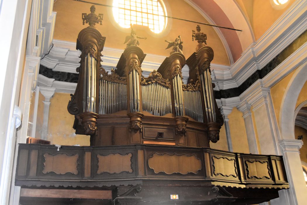 Orgue de tribune : partie instrumentale de l'orgue