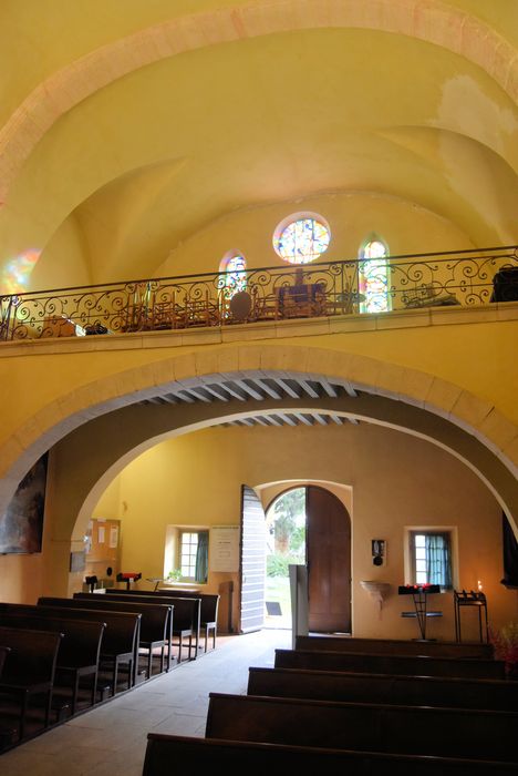 Chapelle Saint-François-de-Paule : Tribune, vue générale