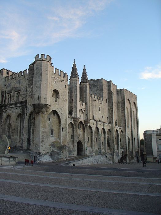 Palais des Papes : Ensemble ouest, vue générale