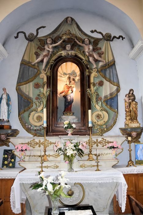 retable, autel et statue (petite nature) de la Vierge - © Ministère de la Culture (France), Médiathèque du patrimoine et de la photographie, diffusion RMN-GP