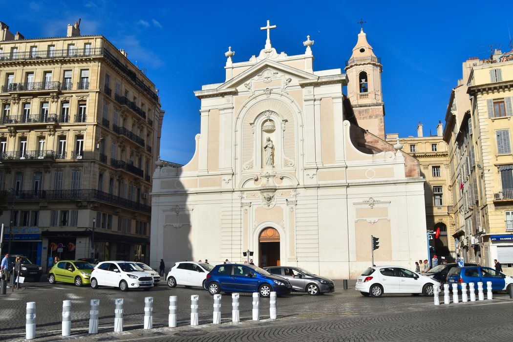 Eglise des Augustins : Façade occidentale, vue générale