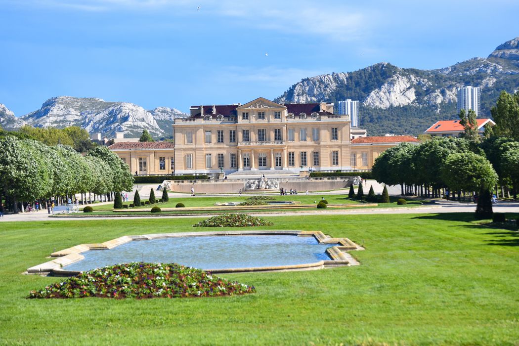 Château Borély : Ensemble nord, vue générale