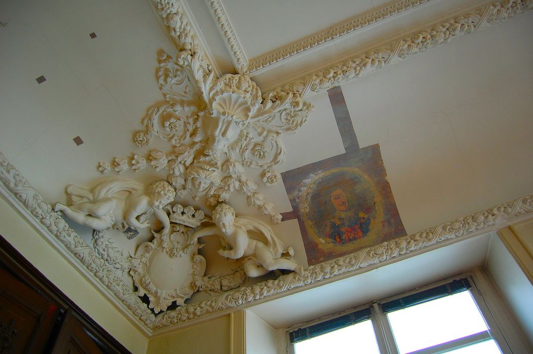 Hôtel de Cambacérès ou de Bragelongue : Salon, plafond, détail