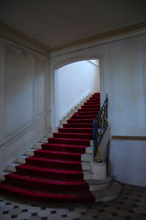 Hôtel de Cambacérès ou de Bragelongue : Escalier secondaire, vue générale