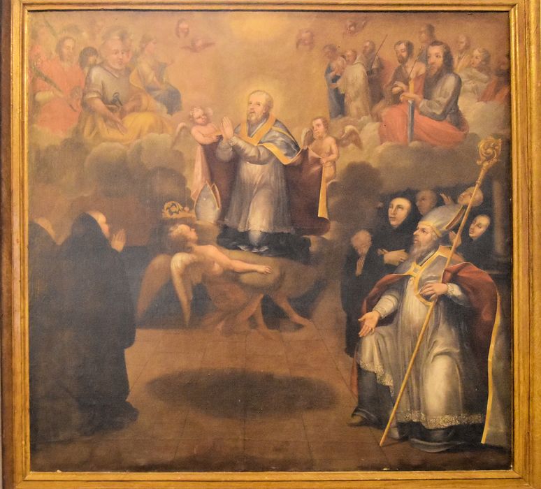 tableau : Apothéose de saint Martin